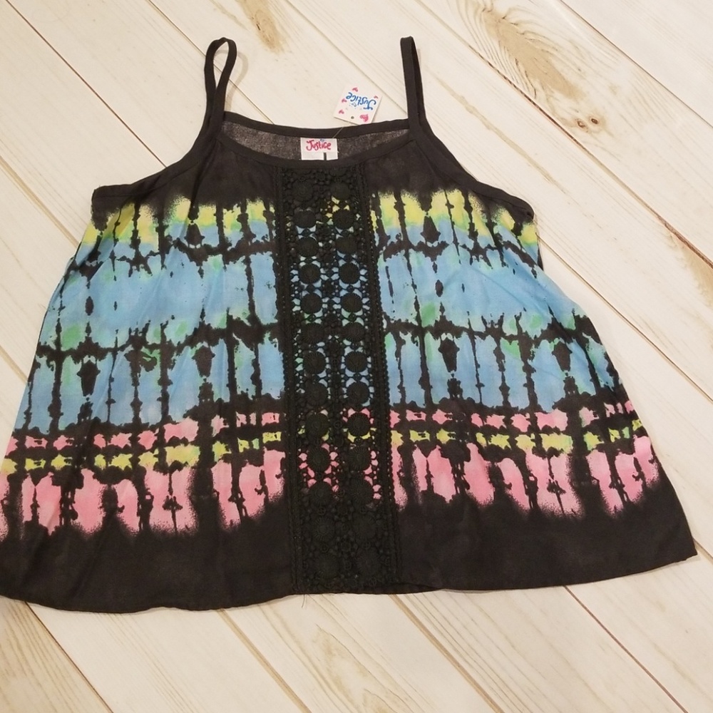 Justice Tank top NWT